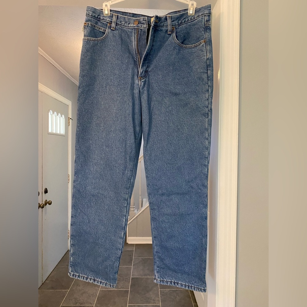 Lined LLBeans jeans
